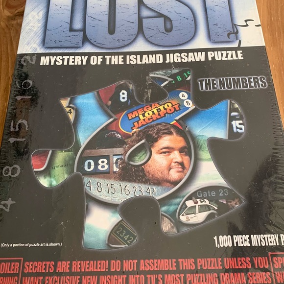 LOST Mystery of the Island Jigsaw Puzzle The Numbers #3 of 4 SEALED 1000 Pieces - Picture 6 of 7